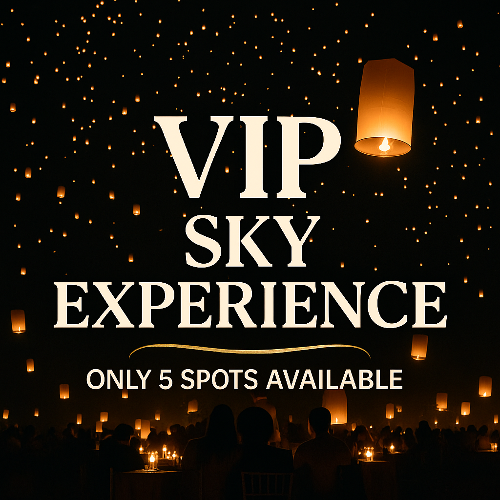 VIP Sky Experience – Only 5 Spots Available